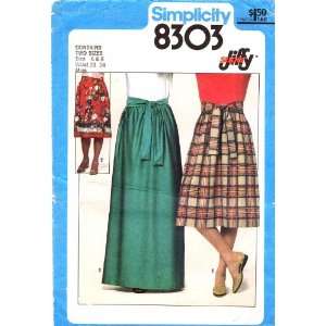   Womens Jiffy Long or Short Skirt Waist 23   24: Arts, Crafts & Sewing