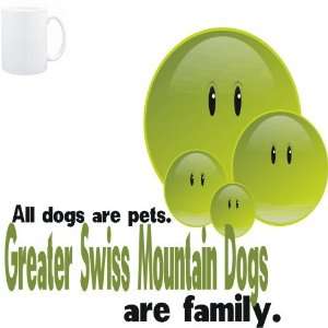   White FAMILY DOG Greater Swiss Mountain Dogs Dogs: Sports & Outdoors