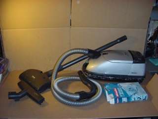 MIELE PLATINUM LIMITED EDITION CANISTER VACUUM CLEANER MODEL S344i 