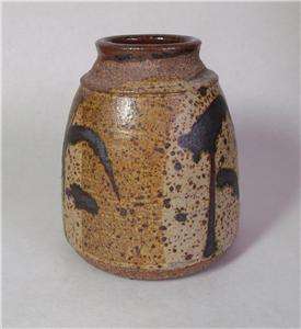  pottery VASE or jar mid century modern modernist art Bill  