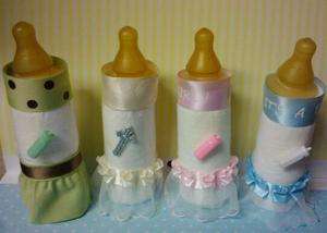 Baby DIAPER bottle, BOY or GIRL baby shower favor/decoration  