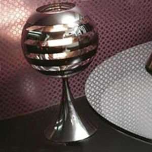  Zebra Table Lamp by Viso   R131207, Shade Silver Mirrored 