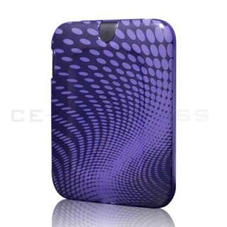 Purple TPU Skin Case Cover For Barnes Noble Nook 2 Simple Touch 2nd 