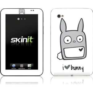  i HEART bunny skin for Samsung Galaxy Tab