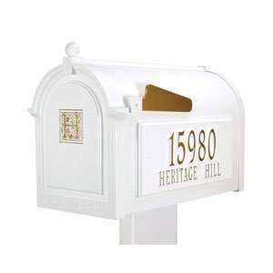 Whitehall Mailboxes Monogram Series Mailbox Package