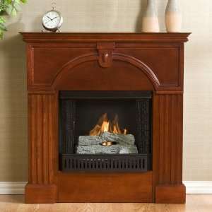 Marcus Gel Fuel Fireplace Classic Mahogany Finish:  Home 