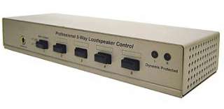 Zone Professional Loud Speaker Selector Distributor  