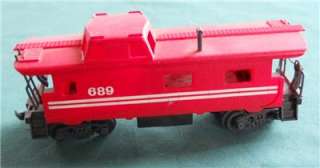 VINTAGE TYCO TRAIN LITTLE RED CABOOSE TOY HO SCALE
