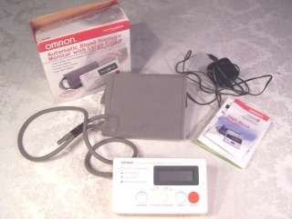 OMRON HEM 712C Automatic Blood Pressure Monitor and Omron Large Cuff 