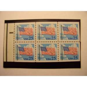  US Postage Stamps, 1988, Flag & Clouds, S# 2285Ac, Booklet 