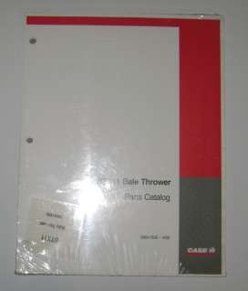 Case IH BTX11 Bale Thrower Parts Catalog manual book  
