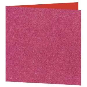 Blank Square Folder   Purple Rain Red (50 Pack)  