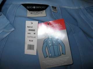 NWT Black Diamond Ski Jacket Soft Shell M 8 10 Pale Blu  
