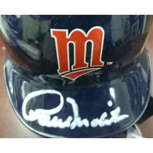 Paul Molitor Hand Signed Twins Mini Helmet~jsa Coa   Autographed MLB 