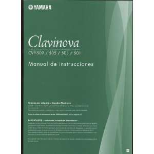  Yamaha Clavinova Users Manual (CVP 509, CVP 505, CVP 503 