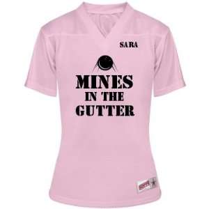 Mines In The Gutter Custom Junior Fit Soffe Mesh Football Jersey 