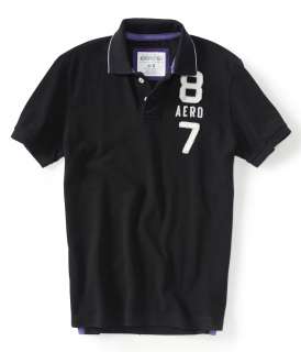 Aeropostale mens embroidered polo shirt   Style 2266  