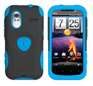 Blue IMPACT RESISTANT Case By TRIDENT Skin + Hard Cover for HTC AMAZE 