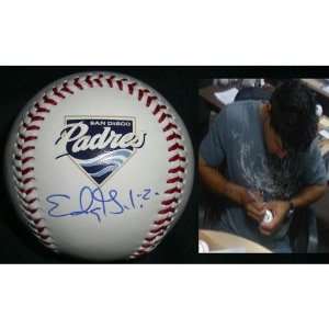  Edgar Gonzalez (San Diego Padres) Signed Autographed Team 