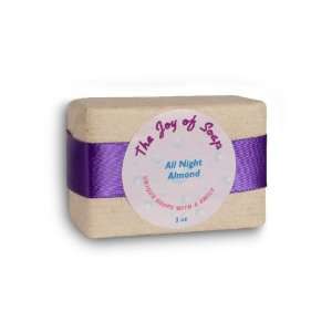  All Night Almond Handmade Soap by The Joy of Soap Beauty