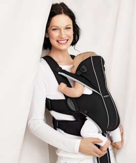BABYBJORN Baby Bjorn Carrier Miracle Soft Cotton Mix Black/Silver NEW 