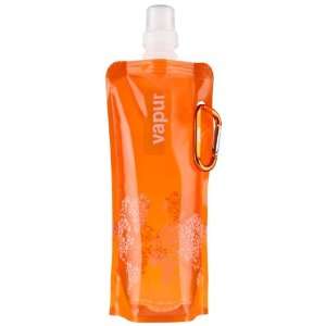  Vapur 16 oz Foldable Water Bottle   Orange Everything 
