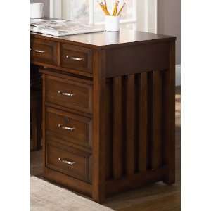   Furniture Hampton Bay Cherry Mobile File Cabinet: Office Products