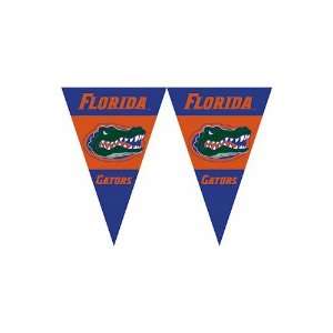Florida Gators NCAA 25Ft String Of 6 x 9 Party Pennants (Flags)