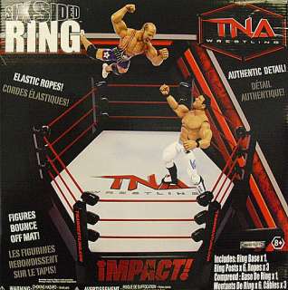 TNA 6 SIDED RING JAKKS TOY WRESTLING RING PLAYSET  