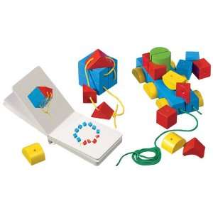  HABA Toys Threading Blocks   CLEARANCE Toys & Games