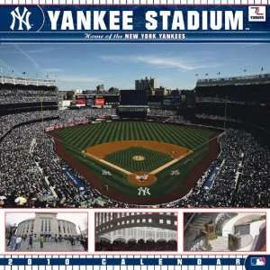 com Yankee Stadium 2010 New York Yankees 12x12 Stadium Wall Calendar 