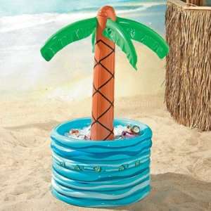  Inflatable Palm Tree In Pool Cooler   Games & Activities 