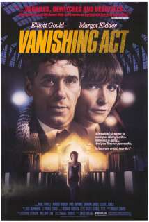 VANISHING ACT MOVIE POSTER 27x40 MARGOT KIDDER 1986  