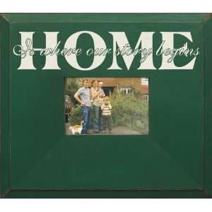  HOME   Is where our story begins Frame