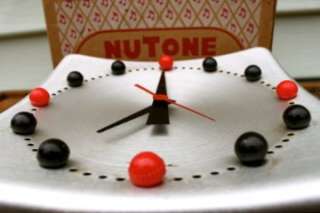 NuTone MID CENTURY atomic DOOR BELL Chime CLOCK George Nelson EAMES 