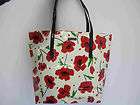 Kate Spade Poppy Red Daycation Bon Shopper Tote Bag NWT! NEW!