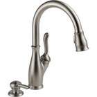   Single Handle Side Sprayer Kitchen Faucet in Spot Resist Stainless