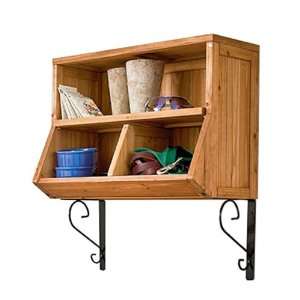   Merry Products MPG EF02 Wall Cubby with Brackets: Patio, Lawn & Garden