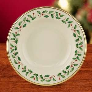  Lenox Holiday Gold Soup/Pasta Bowls: Kitchen & Dining