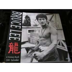  Bruce Lee 16 month Calendar 2001 