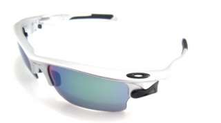 New Oakley Sunglasses Fast Jacket Silver Blue OO9156 12  