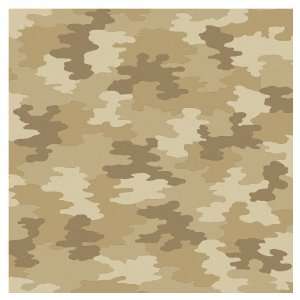    allen + roth Brown Camouflage Wallpaper LW1341972: Home & Kitchen
