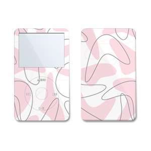  Boomerang Pink Design Skin Decal Sticker for Apple iPod 