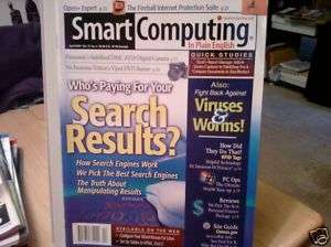 SMART COMPUTING Magazine April 2004 Search Engines / PC  