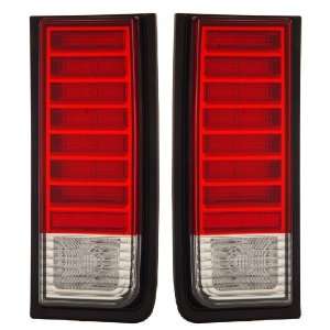 com HUMMER H2 03 04 LED TAIL LIGHT RED/CLEAR (ONLY 2003 AND 2004) NEW 