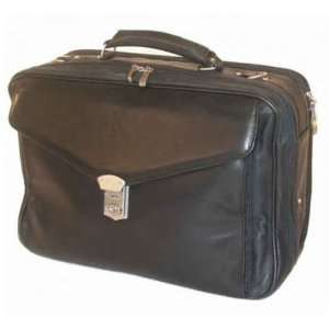   Soft Nappa Leather Laptop Briefcase /w Organizer