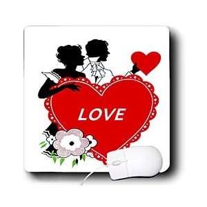  Florene Holiday Graphic   Red Heart With Man and Woman 
