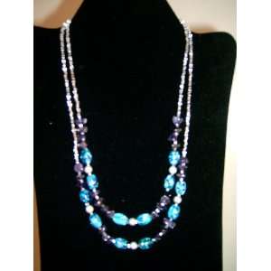  Ladies Bead Necklace Mixed Beads 
