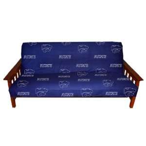  Kansas State Futon Cover   Full Size fits 8 and 10 inch 