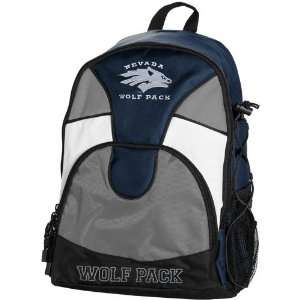  Nevada Wolf Pack Navy Blue Gray Double Trouble Backpack 